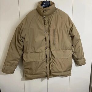Vintage THE NORTH FACE Himalayan puffer beige jacket women’s performance coat S